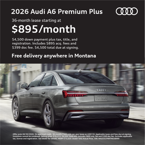 A6 Customer Lease Special